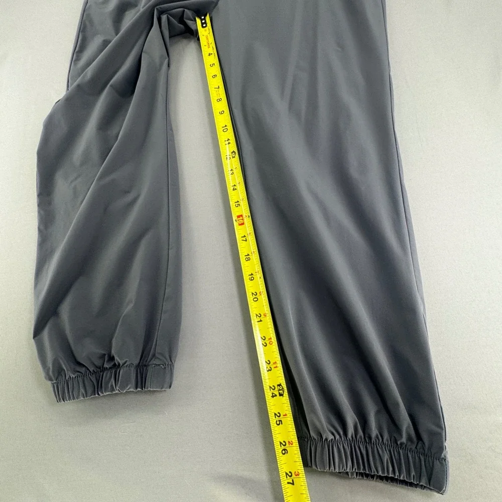 Banana Republic Mens XXL Grey Polyester Elastic Waist Jogger Pants Athleisure